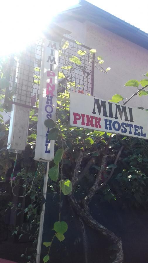 Mimi Pink Hostel Ohrid Bagian luar foto